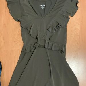 Francesa's Ruffle Short Sleeve Dress
